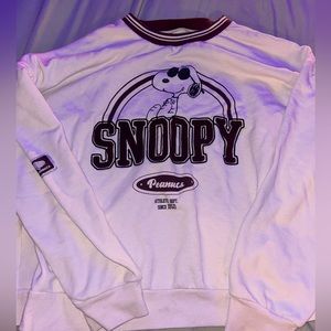 TARGET snoopy sweatshirt